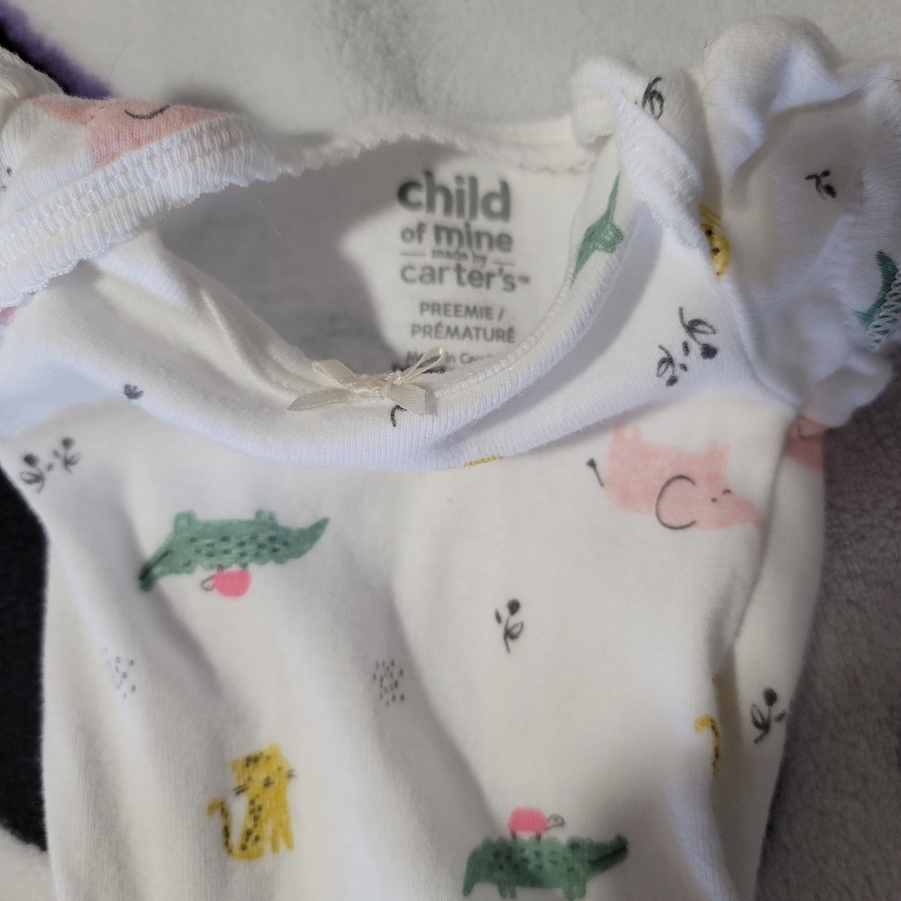 5/$13 Carter's Animals Onesie - Picture 4 of 4